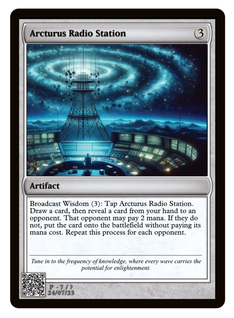 Arcturus Radio Station Once In A Blue Moon